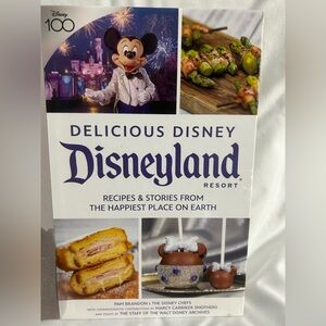 Delicious Disney Disneyland Resort Cookbook - White & Purple Cover